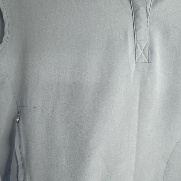 Figs Women’s Rafaela Top Dusty Blue - Picture 3 of 6